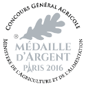 Medaille Argent 2016 Concours général de Paris